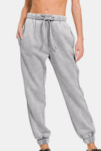 Load image into Gallery viewer, Zenana Acid Wash Fleece Drawstring Sweatpants with Pockets