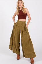 Load image into Gallery viewer, SAGE + FIG High Rise Corduroy Wide Leg Pants