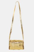 Load image into Gallery viewer, Fame Woven Crossbody Bag with Adjustable Strap