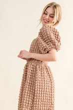 Load image into Gallery viewer, And The Why Square Neck Puff Sleeve Dress