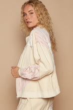 Load image into Gallery viewer, POL Applique Patchwork Zip Up Jacket