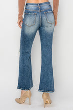 Load image into Gallery viewer, Risen High Rise Distressed Ankle Flare Jeans