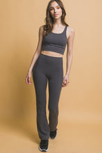 Load image into Gallery viewer, Love Tree High Waist Flare Leggings with Side Pockets