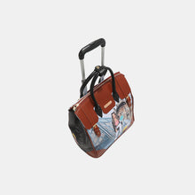 Load image into Gallery viewer, Nicole Lee USA Printed Rolling Tote Bag