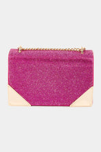 Load image into Gallery viewer, Fame Rhinestone Studded Rectangle Crossbody Bag