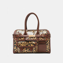 Load image into Gallery viewer, Nicole Lee USA Leopard Boston Bag