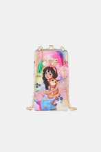 Load image into Gallery viewer, Nicole Lee USA Printed Kisslock Phone and Sunglass Purse