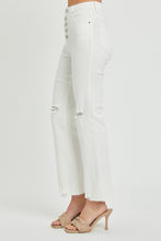 Load image into Gallery viewer, RISEN High Rise Button Fly Straight Ankle Jeans