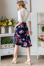 Load image into Gallery viewer, Reborn J Floral Wrap Ruffled Skirt