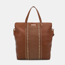 Load image into Gallery viewer, Nicole Lee USA Studded Large Tote Bag