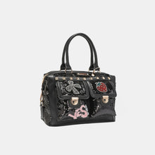 Load image into Gallery viewer, Nicole Lee USA Sequin Patch Boston Bag