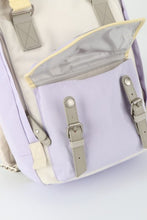 Load image into Gallery viewer, Himawari Contrast Water and Scratch-Resistant Nylon Backpack Bag