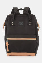 Load image into Gallery viewer, Himawari Contrast Waterproof Canvas Backpack Bag with Side Pockets