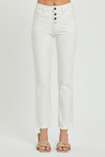 Load image into Gallery viewer, RISEN Mid-Rise Tummy Control Straight Jeans