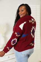 Load image into Gallery viewer, HEYSON Aztec Soft Fuzzy Sweater