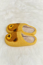 Load image into Gallery viewer, Melody Teddy Bear Print Plush Slide Slippers