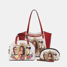Load image into Gallery viewer, Nicole Lee USA TOGETHER WE STAND 3-Piece Handbag Set