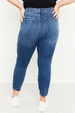 Load image into Gallery viewer, Judy Blue Stevie Full Size Mid-Rise Braided Detail Relaxed Jeans