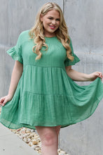 Load image into Gallery viewer, HEYSON Sweet As Can Be Textured Woven Babydoll Dress