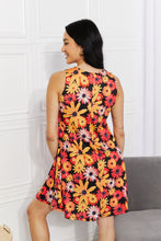 Load image into Gallery viewer, Yelete Floral Sleeveless Dress with Pockets