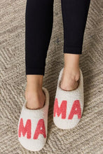 Load image into Gallery viewer, Melody MAMA Pattern Cozy Slippers