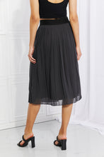 Load image into Gallery viewer, Zenana Romantic At Heart Pleated Chiffon Midi Skirt