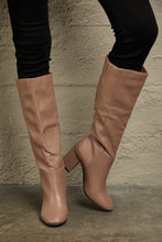 Load image into Gallery viewer, East Lion Corp Block Heel Knee High Boots