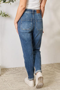 Judy Blue High Waist Drawstring Denim Jeans