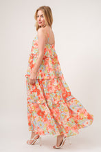 Load image into Gallery viewer, And The Why Floral Ruffled Tiered Maxi Cami Dress