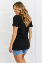 Load image into Gallery viewer, mineB I Got It From My Mama Graphic Tee in Black