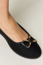 Load image into Gallery viewer, Forever Link Metal Buckle Flat Loafers