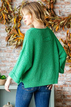 Load image into Gallery viewer, Veveret Notched Long Sleeve Sweater