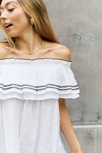 Load image into Gallery viewer, ODDI Off The Shoulder Ruffle Blouse