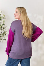 Load image into Gallery viewer, Celeste Color Block Printed Long Sleeve Top