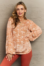 Load image into Gallery viewer, HEYSON Just For You Aztec Tunic Top