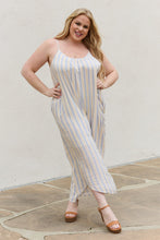 Load image into Gallery viewer, HEYSON Multi Colored Striped Jumpsuit with Pockets