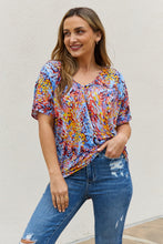 Load image into Gallery viewer, Be Stage Printed Dolman Flowy Top