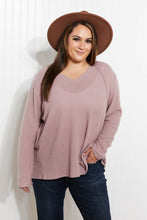 Load image into Gallery viewer, Jodifl Stay Awhile Waffle Knit Tee