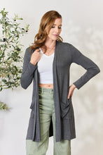 Load image into Gallery viewer, Celeste Open Front Cardigan with Pockets