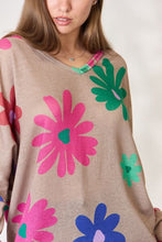 Load image into Gallery viewer, Hopely Floral V-Neck Long Sleeve Top