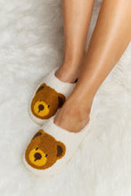 Load image into Gallery viewer, Melody Teddy Bear Print Plush Slide Slippers