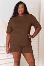 Load image into Gallery viewer, Basic Bae Soft Rayon Half Sleeve Top and Shorts Set