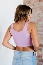 Load image into Gallery viewer, White Birch Back Together Padded Crop Top