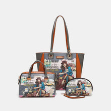 Load image into Gallery viewer, Nicole Lee USA JOURNEY OF STEPHANIE 3-Piece Handbag Set