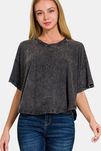 Load image into Gallery viewer, Zenana Round Neck Short Sleeve T-Shirt