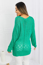 Load image into Gallery viewer, Mittoshop Exposed Seam Slit Knit Top in Kelly Green
