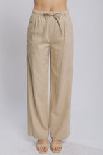 Load image into Gallery viewer, LOVE TREE Drawstring Wide Leg Pants with Pockets