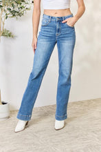 Load image into Gallery viewer, RISEN  High Waist Straight Jeans