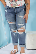 Load image into Gallery viewer, Judy Blue Lindsey Bleach Splash Boyfriend Jeans