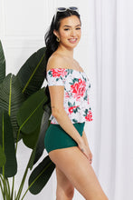 Load image into Gallery viewer, Marina West Swim Coastal Cutie Off-Shoulder Swim Tankini Set